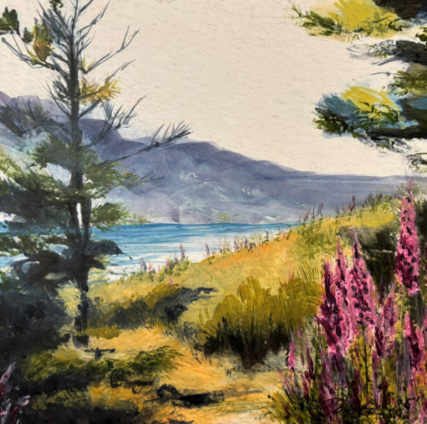 VI Wild Foxgloves